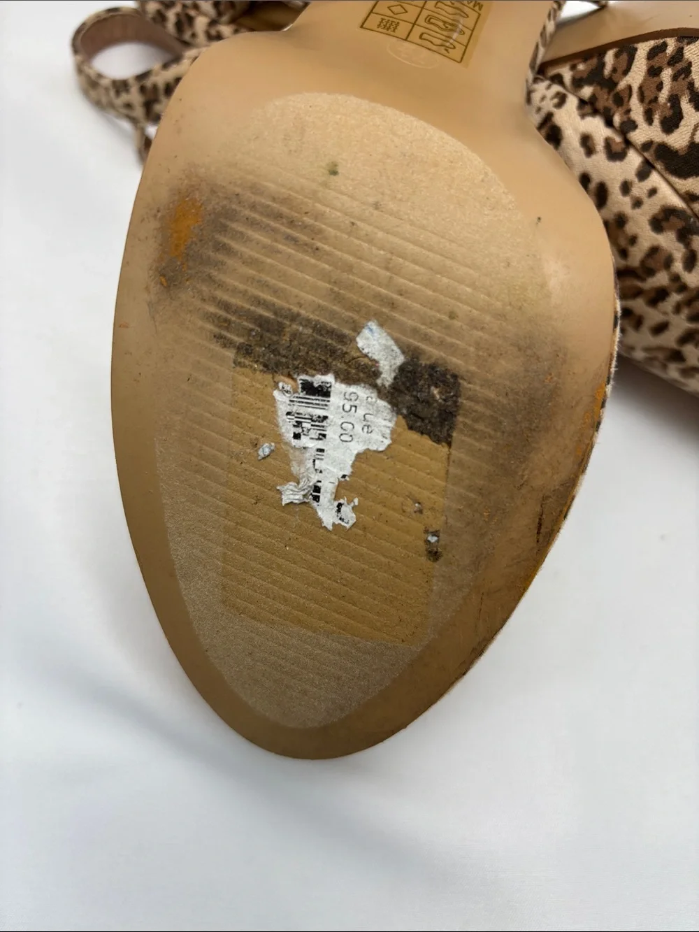 Jouree Collection Leopard Print Platform Slingback Heels‎ - Women’s 7.5 #353